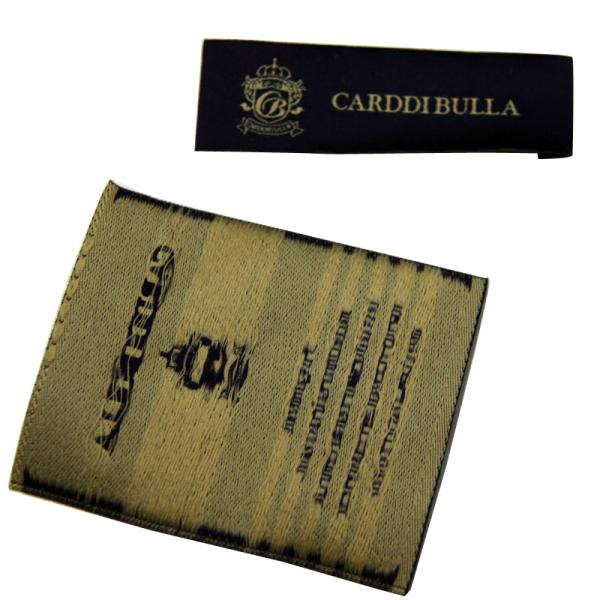 Black / Red / Grey Shrink-proof Clothing Woven Labels, Embroidered Garment Label