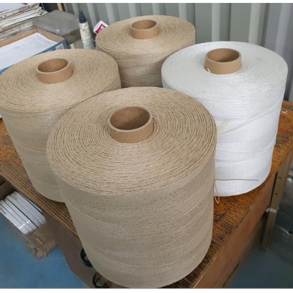 Белые мясники пряжи шнура полипропилена скручивают 480 Tex для петель сосиски