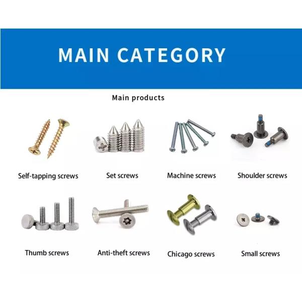 Винты металла сверхмощной собственной личности нержавеющей стали выстукивая готовят круглую голову наговора плоской головки