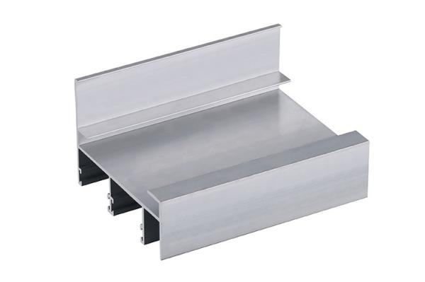 Sand Blasting Polished Aluminium Profile / Rail Glass Slide Door Aluminum Profile