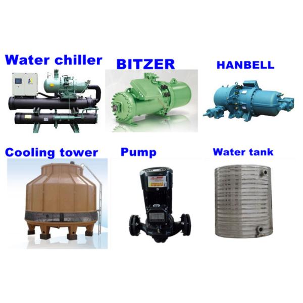 180HP Industrial Water Cooled Chiller/Air cooled Screw Chiller