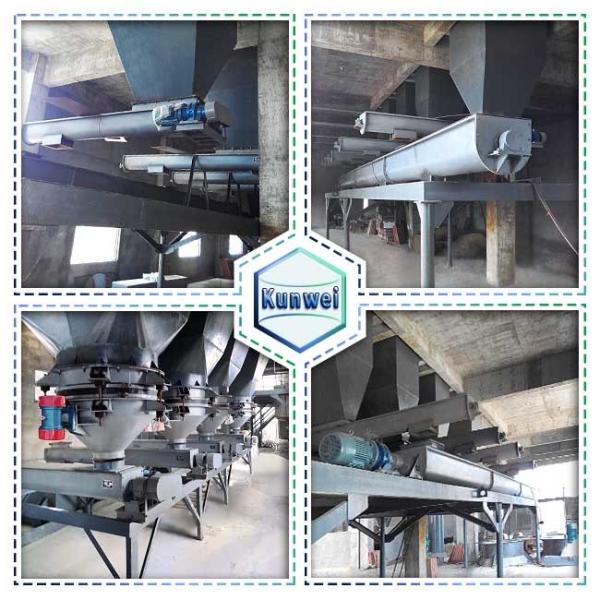 Industrial Powder Q235B Material Sand Screw Conveyor 50m3/h