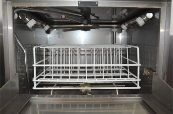 82℃ Commercial Kitchen Dishwasher 12L Water Tank Commercial Bar Glass Dishwasher