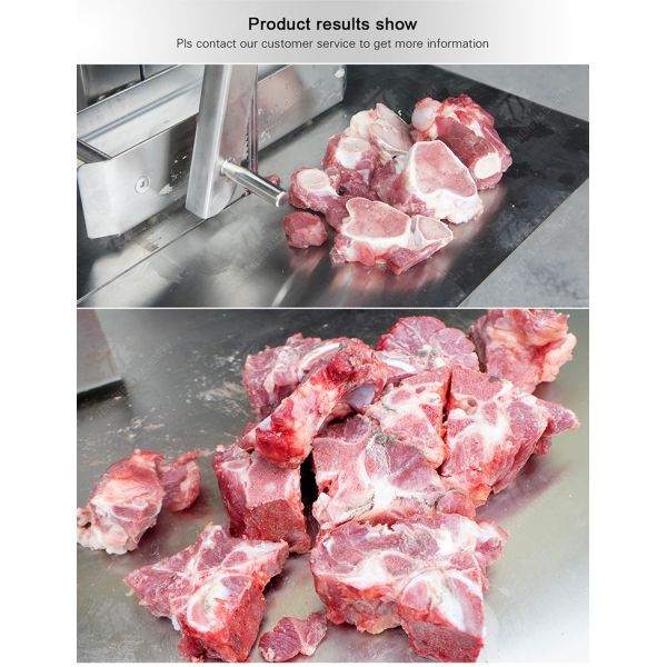 Регулируемая машина обработки мяса лезвия пилы располагая электрическое нервного расстройства плиты бескостное