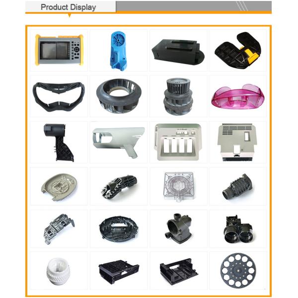 PA66 HIPS ABS Mechanical Custom Molded Plastic Parts