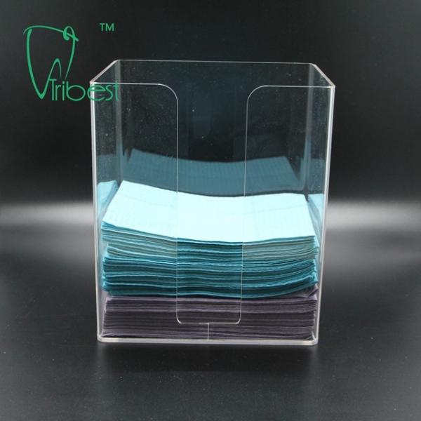 Surgical Supplies Clear Acrylic Dental Bib Dispenser