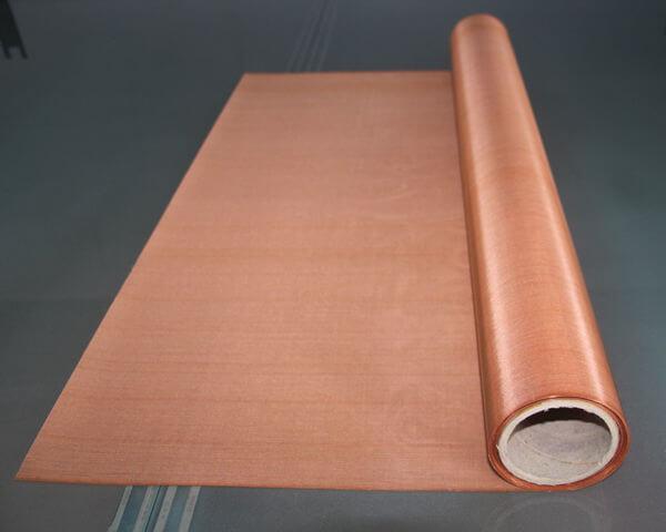 Architectural Industry Copper Wire Mesh Roll With Excellent Electrical Conductivity And 1.6-0.12mm Diameter