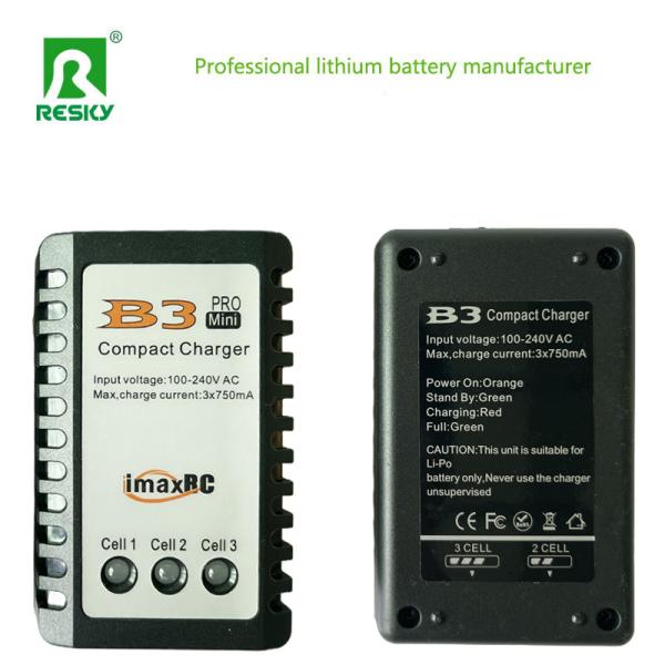 RC IMAXB3 8W Balance Charger For 7.4V 11.1V 2s 3s 750mA rechargeable lithium polymer batteries