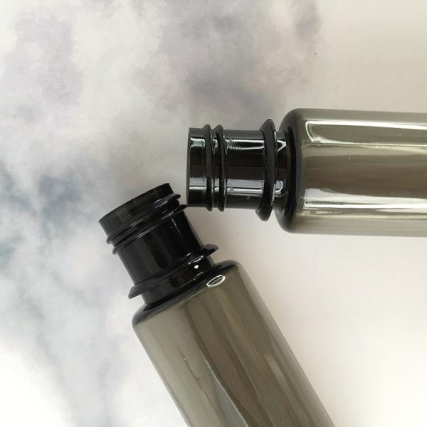 Customizable PET E Liquid Bottles With Childproof Round Shape And Personalized Screen Printed Design