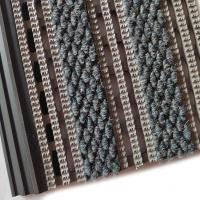 Anti tapis résistant de grille de PVC de tapis de plancher de sécurité de glissement pour l'entrée 120 cm X 10m