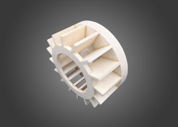 Wearable Corrosion Resistance 99% Al2O3 alumina ceramic industry water pump impeller vacuum cleaner impeller SI3N4