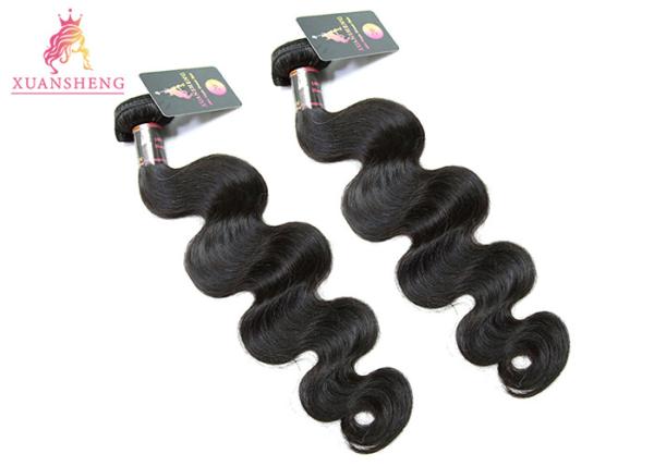 Unprocessed Brazilian Human Hair Bundles / 100g Body Wave Virgin Hair