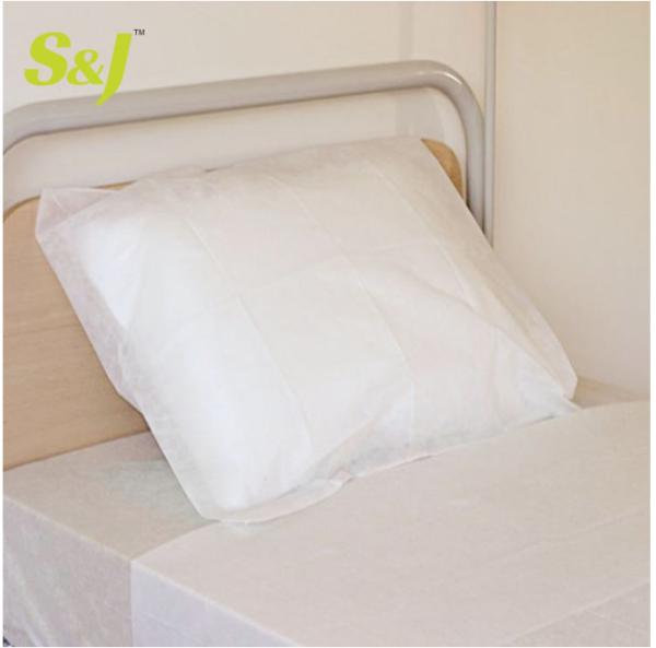 High Quality Disposable non woven pillow cover for hotel hospital SPA disposable pillow cover