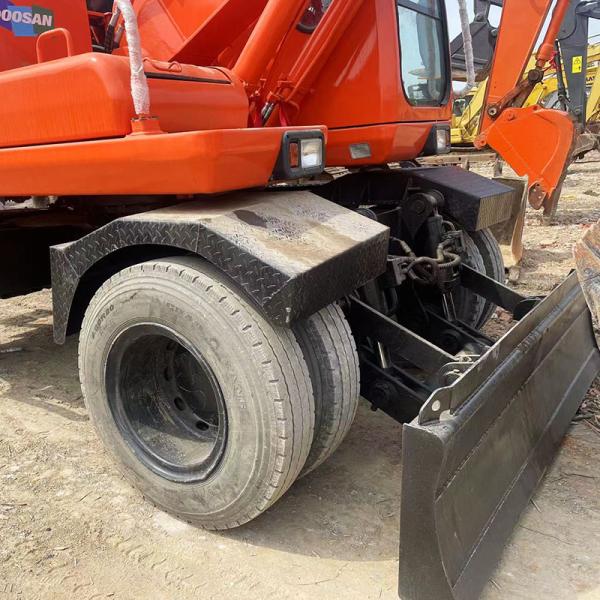 15Ton Medium Used Doosan Excavators Dh150-7 Wheeled Crawler Excavator Types