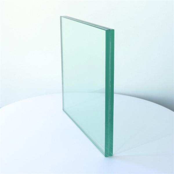 12.38mm Clear Laminated Swimming Pool Fencing Glass with Compressive Strength 4-6 Times