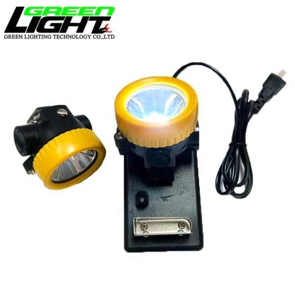 Robust LED Mining Lamps with 5000lux High Brightness and Intelligent Plug-in Charging Compatible with Safety Helmets for Mining and Outdoor