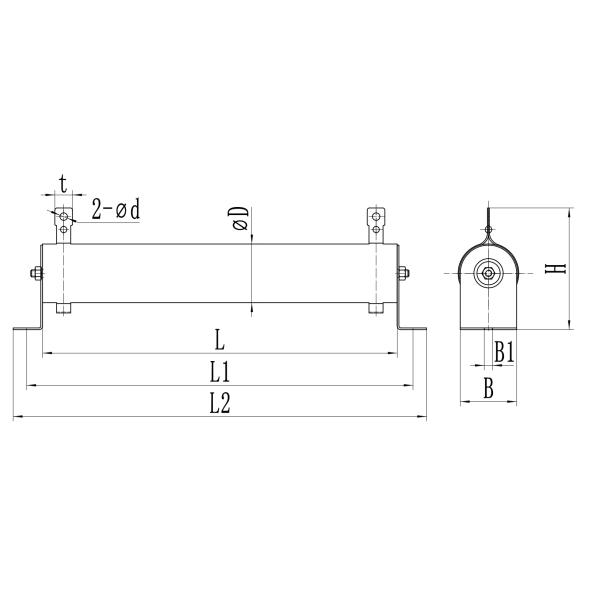 RXG20B Varnished Wirewound Resistor