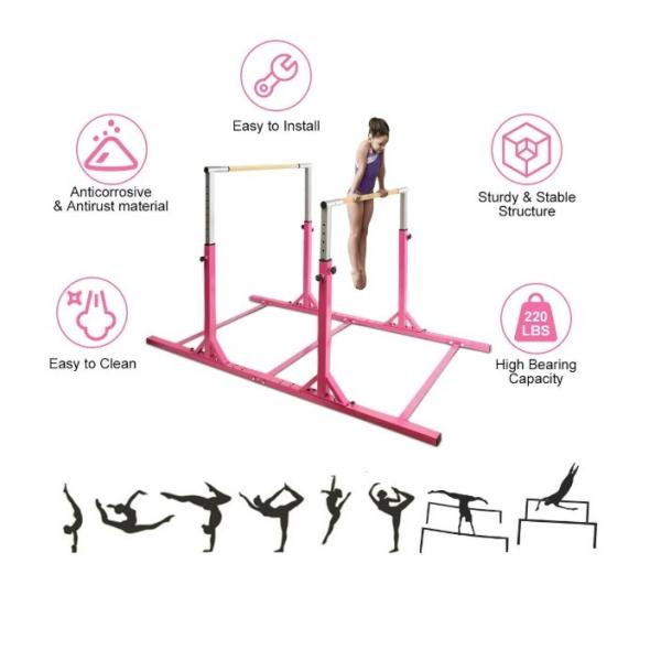 Gymnastics Parallel Bars Double Horizontal Bars Sports Fitness Equipment  Team Sports Equipment  Gymnastic