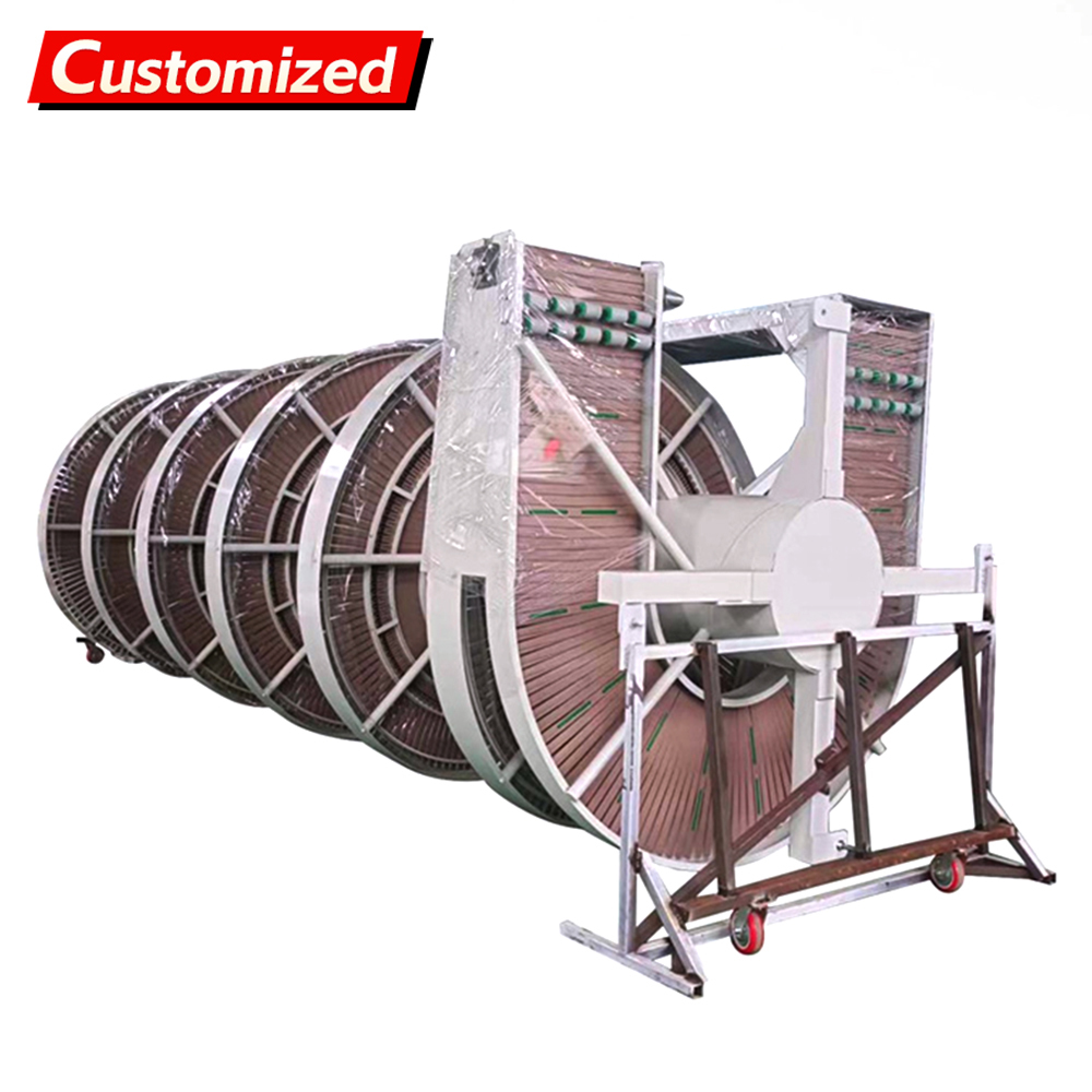 High-Accuracy Vertical Screw Lift Chain Conveyor with Adjustable Speed and Customizable Size