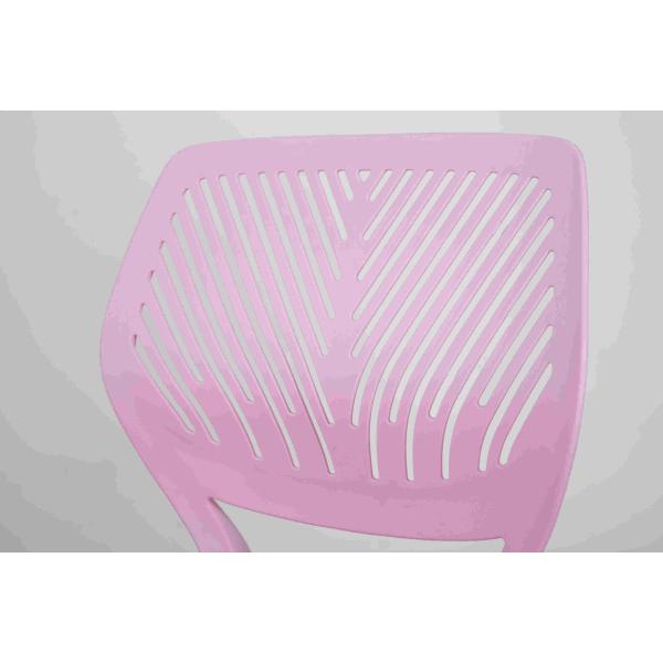 Fabric Seat Armless Office Chairs Mid Back , Adjustable Height Kids Computer Chair