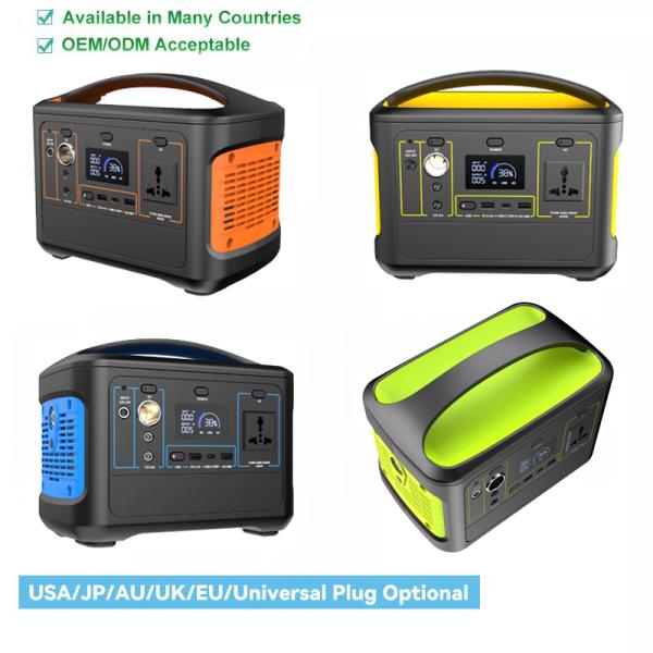 Электростанция USB DC 150000mAh AC ODM 1000W 2000W 3000W OEM батареи лития LiFePO4 портативная для скачки автомобиля ноутбука перемещения