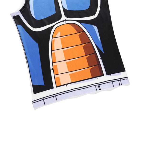 Manga Dragon Ball Raditz Custom Anime T Shirts With Printing Anti Wrinkle