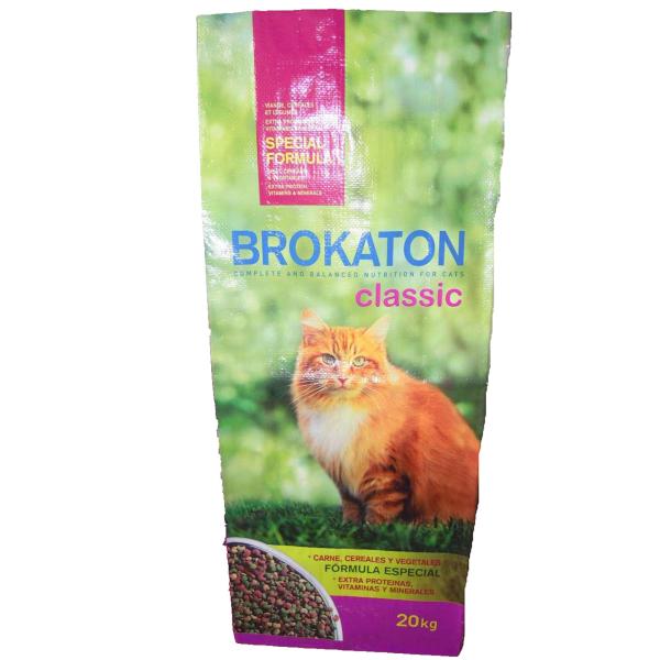 Multi - Functional BOPP Laminated PP Woven Bags , Woven Polypropylene Feed Bags