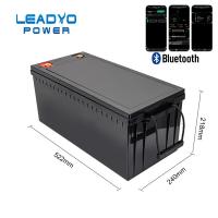 système énergétique de remisage des batteries de 300ah 12V Lifepo4 avec le contrôle d'APPLI de BMS