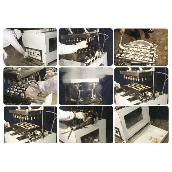 Commercial Mass Production Semi Automatic Sugar Cone Waffle Ice Cream Cone Making Machine