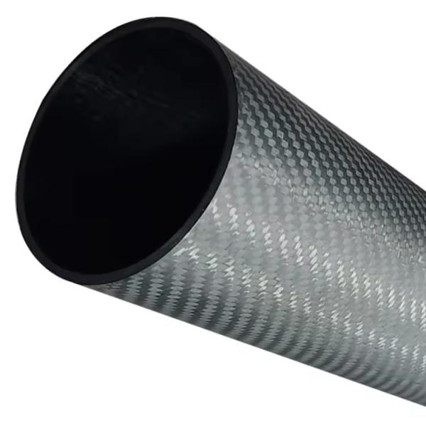 Factory Hot Sale carbon fiber pipe tube carbon tube rod forged 3k Carbon Fiber Tubing