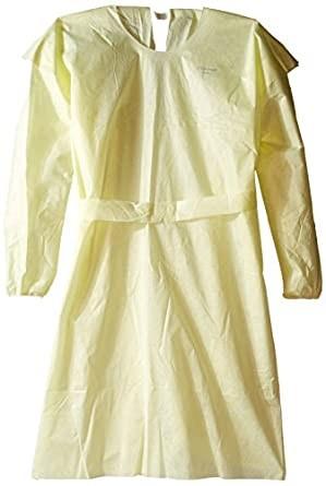 Yellow Color Disposable Surgical Gown High Structure Strength Water Resistance