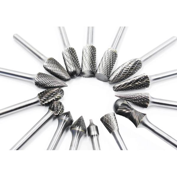 Taper Shape With Radius Tungsten Carbide Rotatory Double Cut for Tools Burr Plastic Generic Carbide Burr