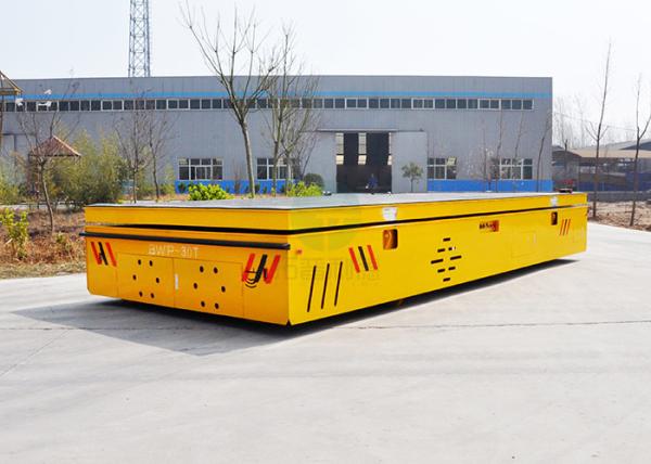 Industrial Pallet Transfer Carts 30ton Battery Power Transfer Vehicle With Lifting Function