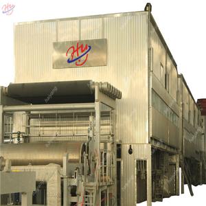 1400mm 10t/D 70m/Min Cardboard Manufacturing Machine