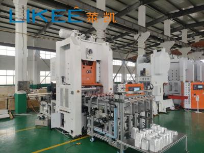 CE Certification 80 TON Gemany SIMENSE Motor Aluminium Foil Container Production Line T80