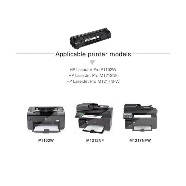 CE285A Laser Printer Toner Cartridge HP LaserJet Pro M1212nf M1217nfw Compatibility