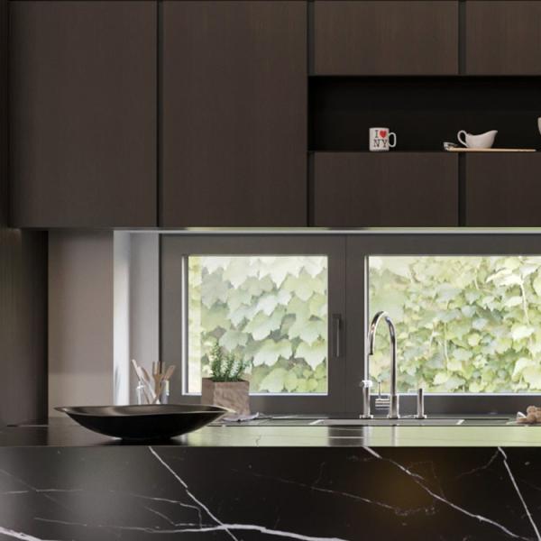 ODM E0 PVC Kitchen Cabinet Design