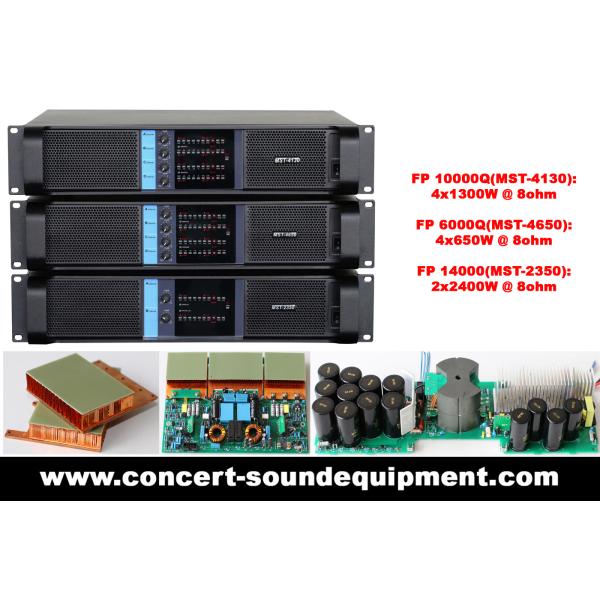 Disco Sound Equipment / FP 10000Q Switch Mode 4 Channel 4x1300W Amplifier