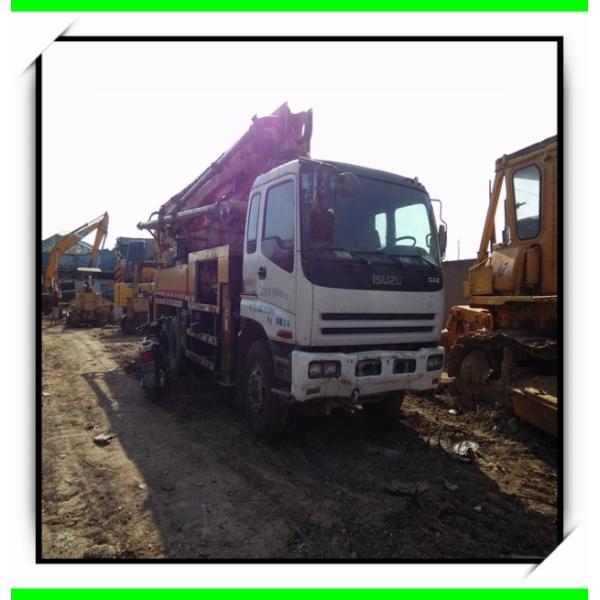 37M 42M putzmeister Usa CONCRETE PUMPS ISUZU truck Truck-Mounted Concrete Pump