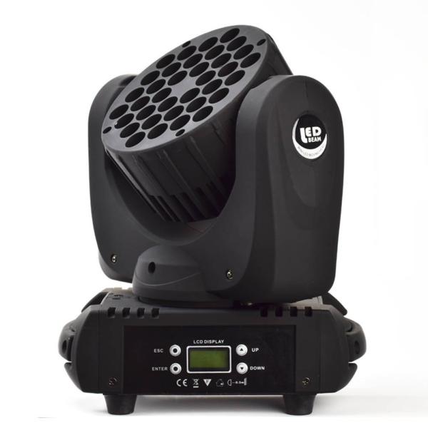 36PCS 3W LED RGBW Mini Disco Moving Head Beam Stage WasH Light
