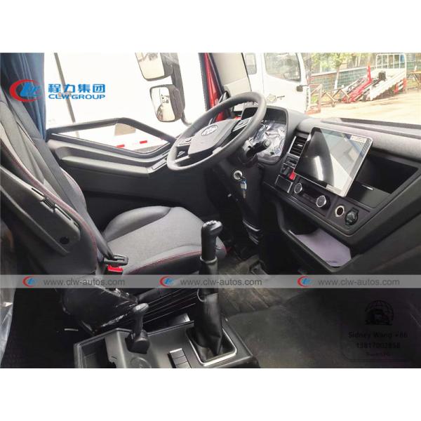 10T FAW 4x2 Refrigerated Van Truck With Carrier Hanxue Thermo King Freezer Unit