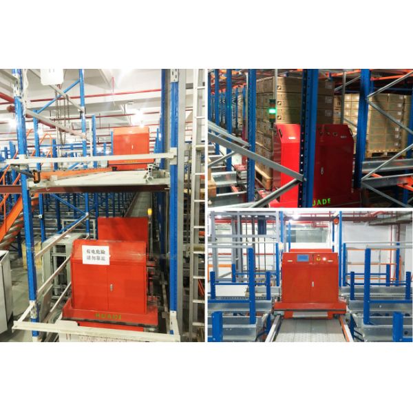 Two Way Radio Shuttle Car And Carrier For  Radio Shuttle Racking ASRS Automatic Storage and Retrieval System Pallet Runner Racking