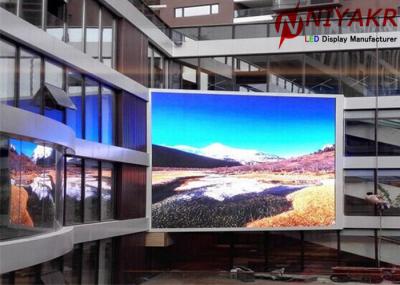 Pixel 10mm Outdoor Full Color LED Display 1R1G1B Outside LED Screen