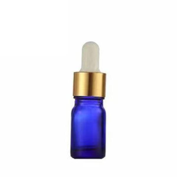 Botella de vidrio de aceite esencial de 15 ml, 30 ml y 50 ml con tapa de goteo