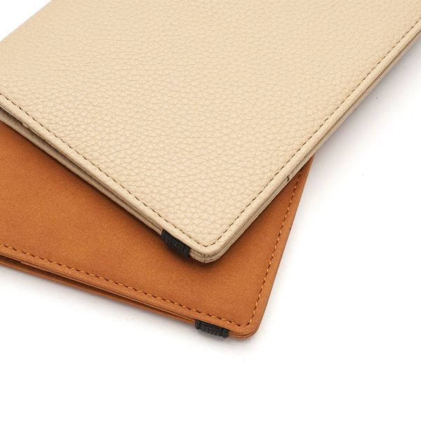 Custom Brand PU Leather Passport Holders RFID Blocking Wallet Case With Card Slots
