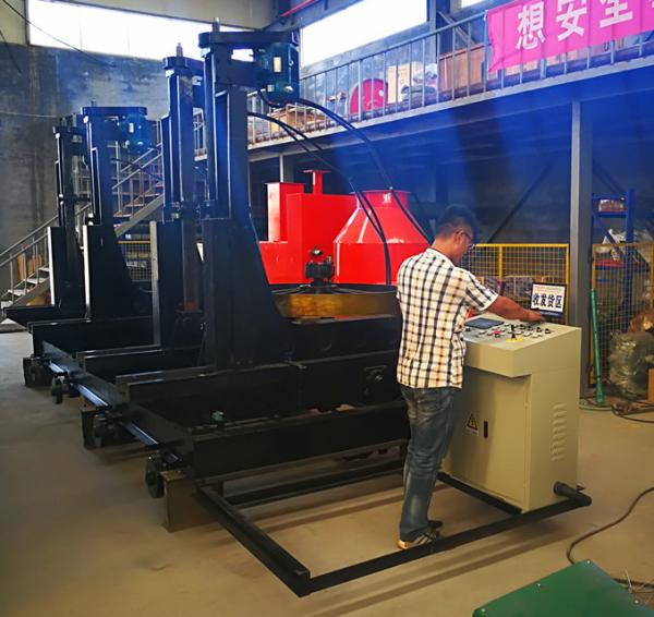 vertical band sawmill with CNC carriage automatic wheel wood cutting saw machine