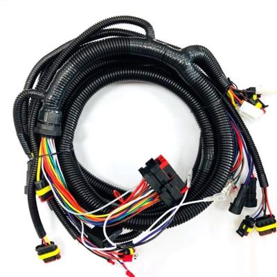 Chicote de fios automotivo do fio da bainha OD15mm do PE do ODM do OEM