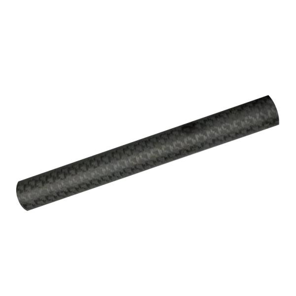 66% Content Carbon Fiber Tube with Knitted Weaving Hexagon Tubes Wide Application