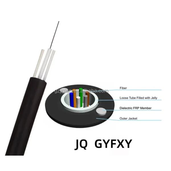 Outdoor Fiber Optic Cable GYFXY Central Loose Tube Non-metallic Non-armored Cable Single Mode