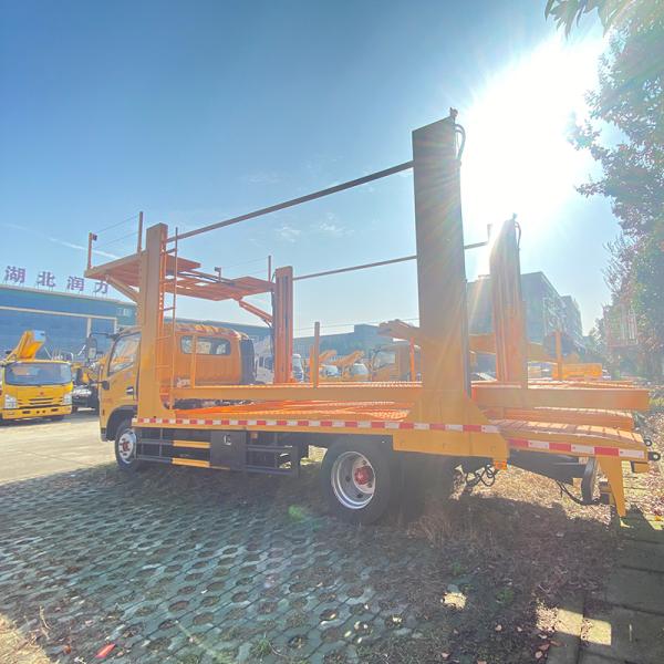 4X2 Cheap Price Small Car Transport Truck Car Carrier Platform for 4 Pieces Auto Transport